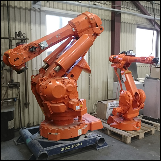 Effektiv produktion med robotar på Rytterne Mekan